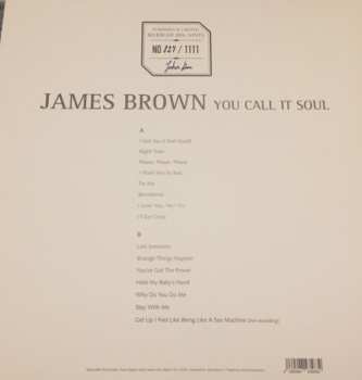 LP James Brown: You Call It Soul LTD | NUM | CLR