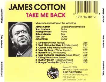 CD James Cotton: Take Me Back