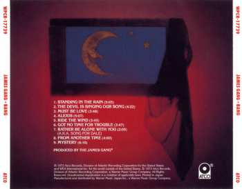 CD James Gang: Bang LTD