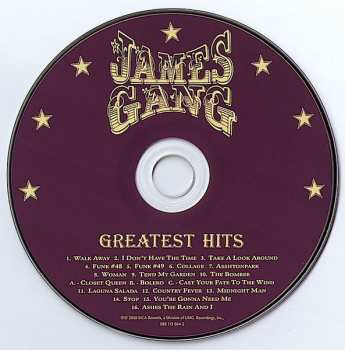 CD James Gang: Greatest Hits