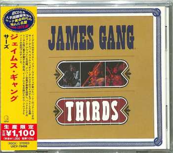 CD James Gang: Thirds LTD