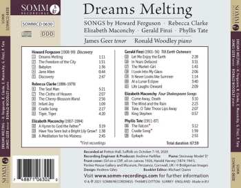 CD James Geer: Dreams Melting