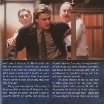 2CD James Horner: Patriot Games (Music From The Motion Picture)