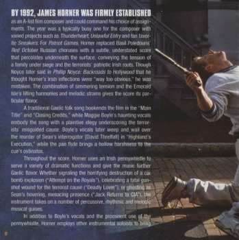 2CD James Horner: Patriot Games (Music From The Motion Picture)