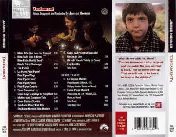 CD James Horner: Testament (Music From The Motion Picture) LTD