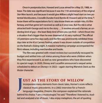 2CD James Horner: Willow (Original Motion Picture Soundtrack) LTD