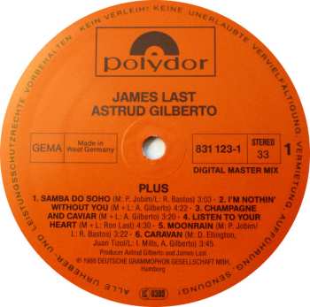 LP Astrud Gilberto: Plus