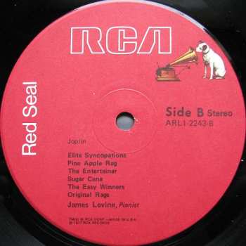 CD James Levine: Plays Scott Joplin