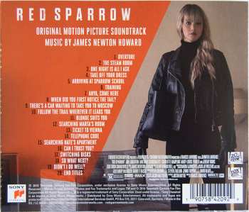 CD James Newton Howard: Red Sparrow (Original Motion Picture Soundtrack)
