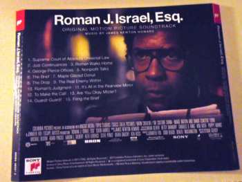 CD James Newton Howard: Roman J. Israel, Esq. (Original Motion Picture Soundtrack)