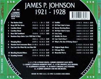 CD James Price Johnson: 1921-1928