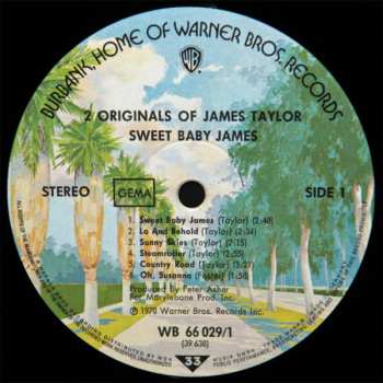 2LP James Taylor: 2 Originals Of James Taylor