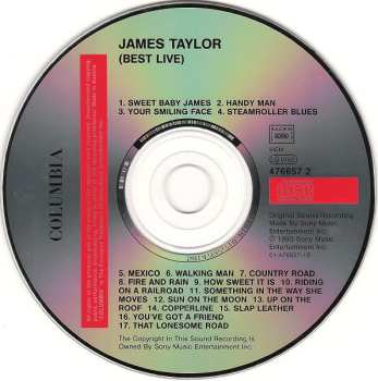 CD James Taylor: (Best Live)