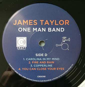 2LP James Taylor: One Man Band