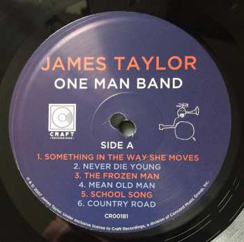 2LP James Taylor: One Man Band