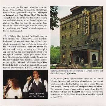 CD James Taylor: Feel The Moonshine