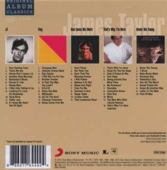 5CD/Caja James Taylor: Original Album Classics
