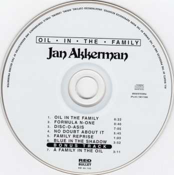 CD Jan Akkerman: Oil In The Family