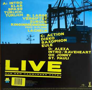 2LP/SP Jan Delay: Earth, Wind & Feiern Live Aus Dem Hamburger Hafen CLR | LTD