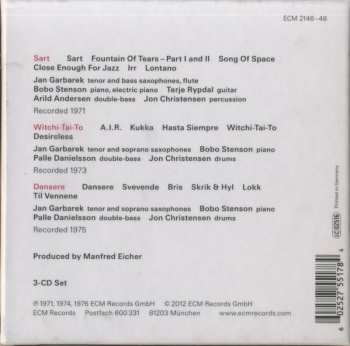 3CD/Caja Jan Garbarek: Dansere