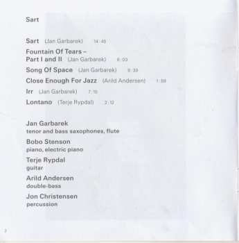 3CD/Caja Jan Garbarek: Dansere