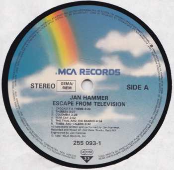 LP Jan Hammer: Escape From Television