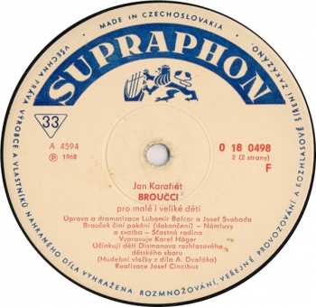 LP Jan Karafiát: Broučci
