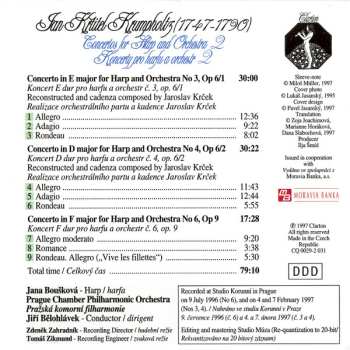 CD Jiří Bělohlávek: Concertos for Harp and Orchestra 2 (No 3, 4, 6)