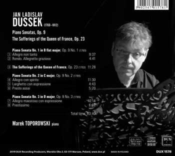 CD Jan Ladislav Dusík: Piano Sonatas