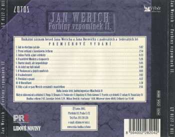 CD Jan Werich: Forbíny Vzpomínek II.