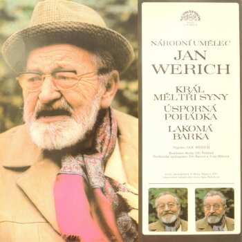 LP Jan Werich: Král Měl Tři Syny / Úsporná Pohádka / Lakomá Barka