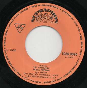 SP Jan Werich: Máta Peprná