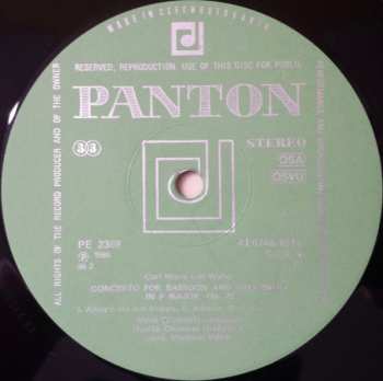 LP Dvořák Chamber Orchestra: W.A.Mozart-C.M.Weber