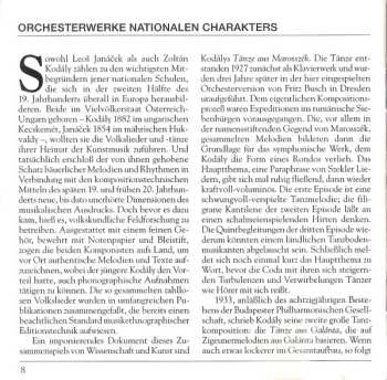 CD George Szell: Sinfonietta - Taras Bulba / Dances 