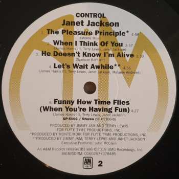 LP Janet Jackson: Control