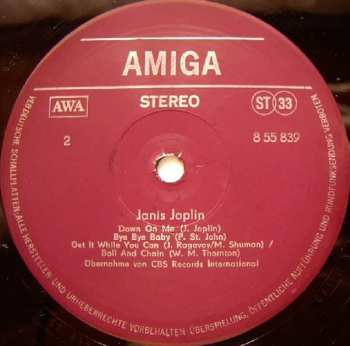 LP Janis Joplin: Janis Joplin