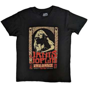 Mercancía Janis Joplin: Janis Joplin Unisex T-shirt: Vintage Poster (small) S