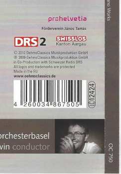 CD Kammerorchester Basel: Piano Concerto • Early Piano Works