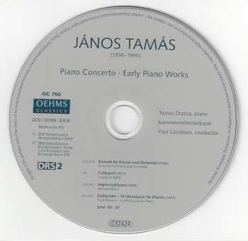CD Kammerorchester Basel: Piano Concerto • Early Piano Works