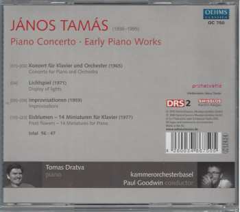 CD Kammerorchester Basel: Piano Concerto • Early Piano Works
