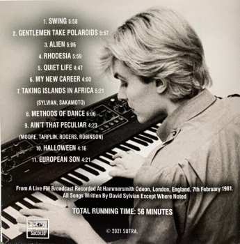 CD Japan: Boys Keep Swinging (The Classic 1981 Broadcast)