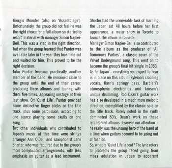 CD Japan: Quiet Life