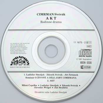 CD Zdeněk Svěrák: Akt (Rodinné Drama)