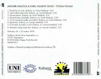 CD Jaromír Hnilička & Karel Velebný Tentet: Týnom Tánom