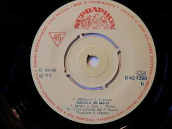 SP Jaromír Mayer: Malý Přítel Z Města N / Mávala Mi Málo