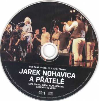 2CD/DVD Jaromír Nohavica: Jarek Nohavica A Přátelé