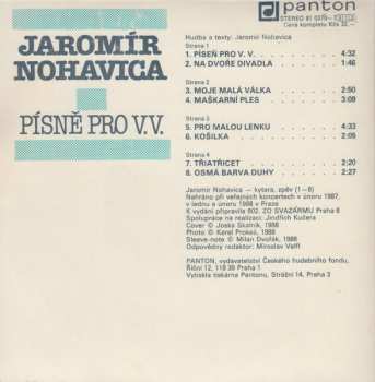 2SP Jaromír Nohavica: Písně Pro V.V.