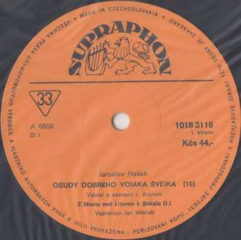 LP Jaroslav Hašek: Osudy Dobrého Vojáka Švejka 10