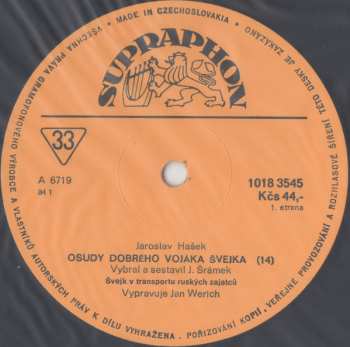LP Jaroslav Hašek: Osudy Dobrého Vojáka Švejka 14