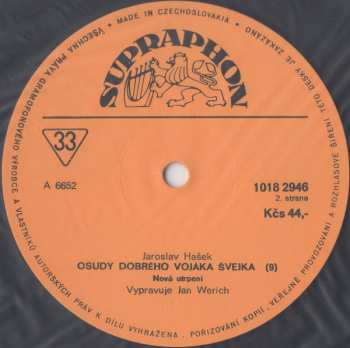 LP Jaroslav Hašek: Osudy Dobrého Vojáka Švejka 9